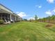 Spacious backyard with lush green grass and a fenced perimeter for added privacy at 301 Supernova Dr, York, SC 29745