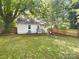 Spacious backyard featuring a fence and lush green grass at 3109 Morson St, Charlotte, NC 28208
