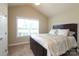 Bedroom with bed, carpet, and a bright window at 3523 Brickwood Cir, Midland, NC 28107