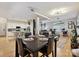 Open-concept living space seamlessly connecting dining, living, and kitchen areas at 404 N Laurel Ave # 11, Charlotte, NC 28204