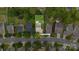 Aerial image of the home's location at 424 Paper Bark Ln within a quiet neighborhood at 424 Paperbark Ln, Rock Hill, SC 29732