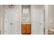 Hallway featuring built-in cabinets and neutral wall color at 424 Paperbark Ln, Rock Hill, SC 29732