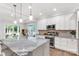 Beautiful kitchen with granite countertops, stainless steel appliances, and white cabinets at 481 Evergreen Rd, Clover, SC 29710