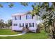 Charming two-story home with a well-manicured lawn, new walkway, and inviting front entrance at 515 Kings Mountain St, Clover, SC 29710