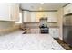 Well-equipped kitchen with stainless steel appliances, granite countertops, and ample cabinet space at 515 Kings Mountain St, Clover, SC 29710