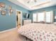 Bright main bedroom features large window and spacious layout at 5432 Kinsbridge Dr, Charlotte, NC 28227