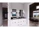 Bathroom features double sinks with modern fixtures and a view to the walk in closet and bedroom at 0 Mineral Ln, Lincolnton, NC 28092