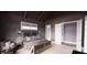 Comfortable bedroom featuring a queen bed and closet, and ample natural lighting from the windows at 0 Mineral Ln, Lincolnton, NC 28092