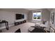 Bonus room with mountain views, large window seat, a modern entertainment center, and comfy seating at 0 Mineral Ln, Lincolnton, NC 28092