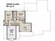 Upper floor plan showcasing bedrooms, loft area, and future bonus room space at 0 Mineral Ln, Lincolnton, NC 28092