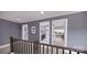 Second floor hallway with access to bathroom and bedroom at 0 Mineral Ln, Lincolnton, NC 28092