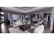 An open living room with contemporary furnishings, elegant decor, and ample natural light at 0 Mineral Ln, Lincolnton, NC 28092