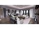 Comfortable living room with stylish furnishings, open layout, and views of the outdoors at 0 Mineral Ln, Lincolnton, NC 28092