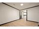 The living room boasts wood floors and access to the kitchen at 1214 Northwoods Dr, Kings Mountain, NC 28086