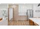 Kitchen featuring custom wood cabinetry, stainless steel refrigerator, and ample storage space at 2018 Whiskery Ct, York, SC 29745