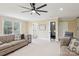 Cozy living area featuring comfortable sofas and an entertainment setup, perfect for relaxation at 2018 Whiskery Ct, York, SC 29745