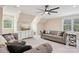 Comfortable living room area with two sofas and large TV for relaxing at 2018 Whiskery Ct, York, SC 29745