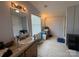 Bathroom with mirror, sink, window, and shower at 2194 Sterling Ridge Dr, Newton, NC 28658