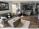 Bedroom features a full-size bed and seating area at 2194 Sterling Ridge Dr, Newton, NC 28658