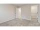 Bedroom features a closet and neutral paint and carpet at 422 Nixon Rd, Belmont, NC 28012
