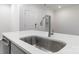 Kitchen with stainless steel sink, faucet and white countertops at 422 Nixon Rd, Belmont, NC 28012