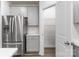 Modern kitchen with stainless steel refrigerator and walk-in pantry at 422 Nixon Rd, Belmont, NC 28012