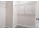 Walk-in closet features wire shelving and neutral paint at 422 Nixon Rd, Belmont, NC 28012