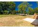 Expansive backyard featuring a small patio, ready for landscaping to make it your own at 506 Locust St, Rock Hill, SC 29730
