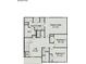 Detailed floor plan of the second floor featuring the owner's suite and two bedrooms at 530 Hullview Vis, Monroe, NC 28110