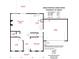 Detailed floor plan of the first floor of the home at 5668 Stanfield Ridge Drive at 5668 Stanfield Ridge Dr, Stanfield, NC 28163