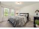 Inviting bedroom with a comfortable bed, natural light, and stylish decor, perfect for rest and relaxation at 6510 Nathan Dr # 78, Charlotte, NC 28269