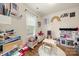 This playroom showcases an organized, well-lit space with toys, a small desk, and engaging decor at 6510 Nathan Dr # 78, Charlotte, NC 28269