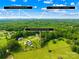 Aerial view showcases property's location relative to Crowders Mountain State Parks, Kings Mountain State Parks, and Clover, SC at 738 Rocky Hollow Trl, Clover, SC 29710