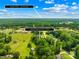 Aerial view showcases property's location relative to Downtown York, SC at 738 Rocky Hollow Trl, Clover, SC 29710