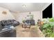 Bright living room featuring contemporary sofas, and a center table for gatherings at 8005 Stevie Oaks Ln, Charlotte, NC 28215
