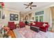 Comfortable living room with stylish furnishings and bright, open layout at 9210 Ginhouse Ln, Charlotte, NC 28277