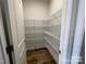 Walk-in pantry with wire shelving for organized storage and easy accessibility at 1110 Gardenia Dr # 6, Mt Ulla, NC 28125