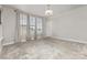 Bright bedroom with soft carpet, neutral walls, and stylish curtains, creating a peaceful and inviting space at 11938 Fiddlers Roof Ln, Charlotte, NC 28277
