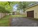 Fenced backyard with a garage that is ready to be transformed into your personal oasis at 1425 3Rd Street Ne Pl, Hickory, NC 28601