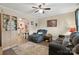 Inviting living room with an open layout that flows into the dining area and kitchen at 1425 3Rd Street Ne Pl, Hickory, NC 28601