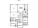 Second floor plan featuring a primary bedroom, three additional bedrooms, and a loft area at 15005 Brownleigh Ln # 27, Huntersville, NC 28078