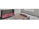 This bedroom features carpeted floors, and a window for storing all of your clothes and personal items at 16404 Wavenly House Dr, Charlotte, NC 28273