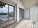 Spacious balcony offers exterior lighting and access to storage and an alternate entrance at 18817 Nautical Dr # 302, Cornelius, NC 28031