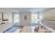 Spacious main bedroom with stylish decor, carpet, and plenty of natural light at 3090 Ora Smith Rd, Lincolnton, NC 28092