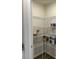 Walk-in pantry features wire shelving for ample storage at 323 J C Dellinger Rd, Cherryville, NC 28021