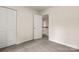 This is a bedroom with neutral walls, carpet flooring, closet and is naturally well lit at 3429 Lazy Day Ln, Charlotte, NC 28269