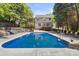 Beautiful in-ground pool and deck, perfect for relaxing or entertaining at 3429 Lazy Day Ln, Charlotte, NC 28269