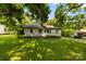 Lovely home showcasing the facade with well-manicured lawn and mature trees at 505 Franklin Ave, Shelby, NC 28150