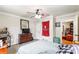 Cozy bedroom featuring a fun ceiling fan and decor with easy access to the rest of the house at 515 Myrtle Ave, Chester, SC 29706