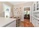 Breakfast nook with a round table and a sunny window view at 536 Carroll St, Statesville, NC 28625